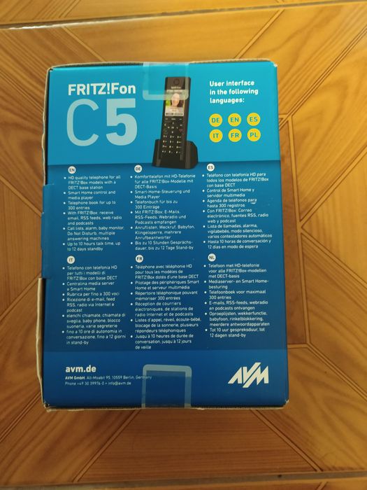 FRITZ!Fon C5 black