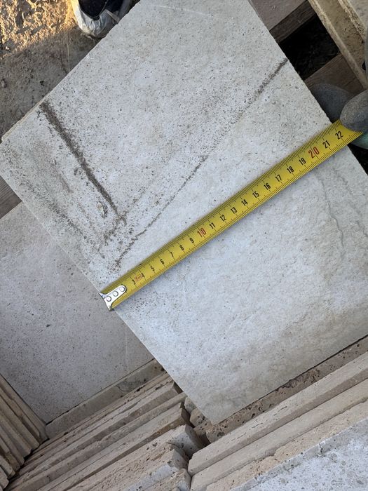 травертин фасад дома