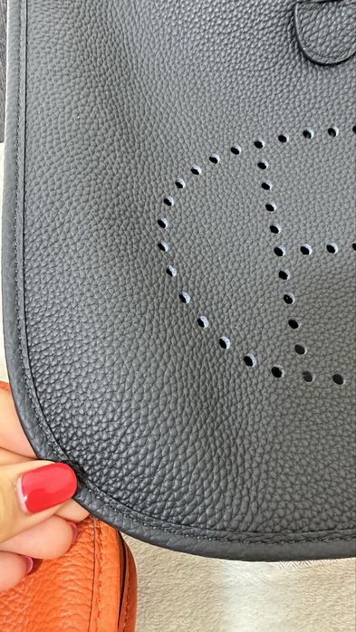 Hermes evelyne 29 сумка кожа Togo