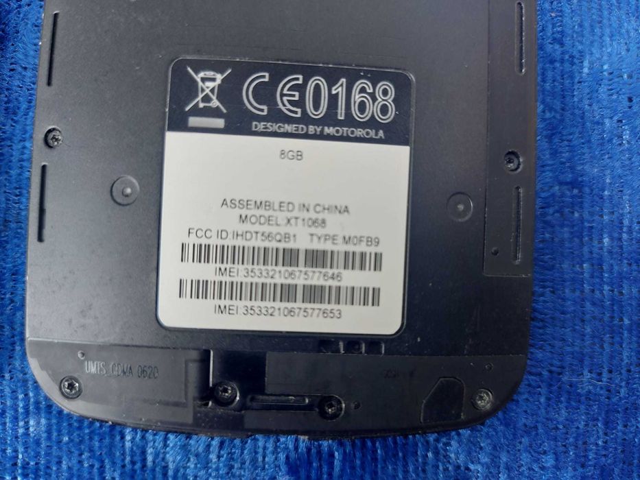 Telefon mobil Motorola XT1068 Moto G, Dual SIM, 8GB, Black