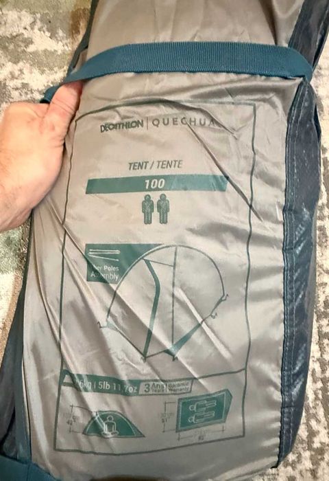 Cort Quechua MH100 (2 persoane)