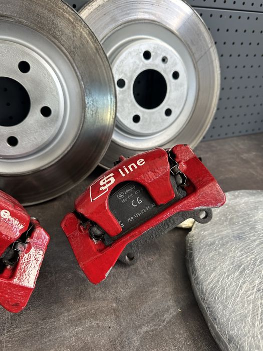 Задни спирачни апарати 310мм от Audi A6 C7 3.0TDI 272к.с