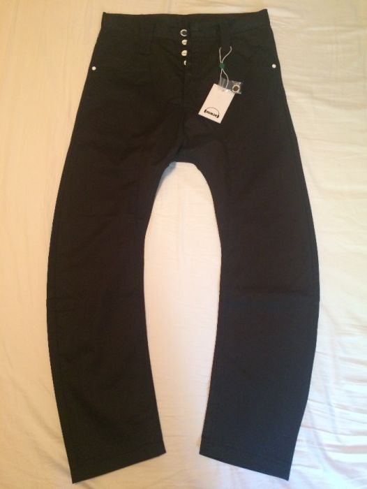 Pantaloni cu talie lasata Humor Santiago