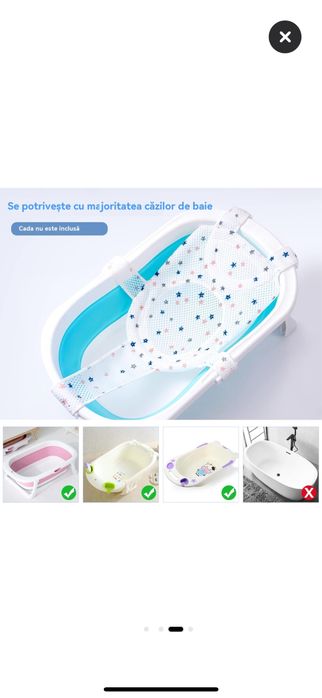 Suport hamac cada bebelusi