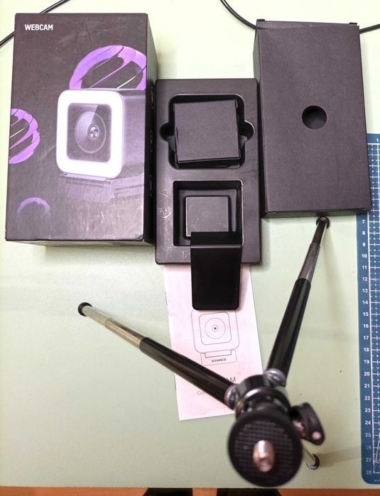 2K Webcam SANNCE W400 – автофокус, 2 микрофона