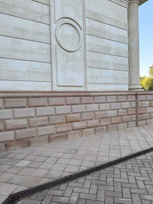 Камень для облицовки — травертин