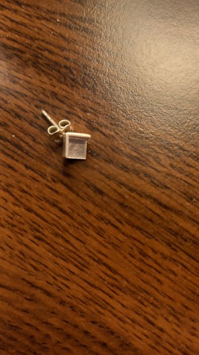 Сребърни обеци Геометрия