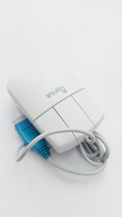 Ретро мышь Genius EasyMouse Serial (90-е) — в коробке