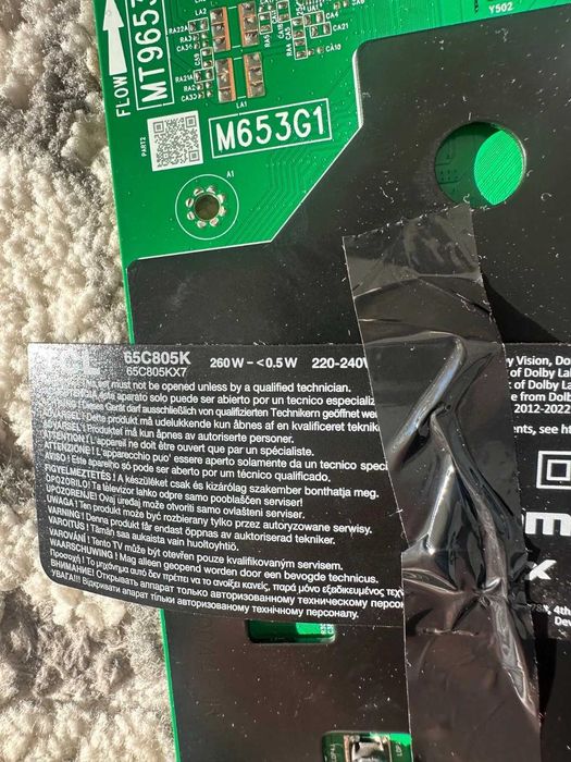 Плата для TCL 65C805K 40-M653G1-MAD2HG  65С805