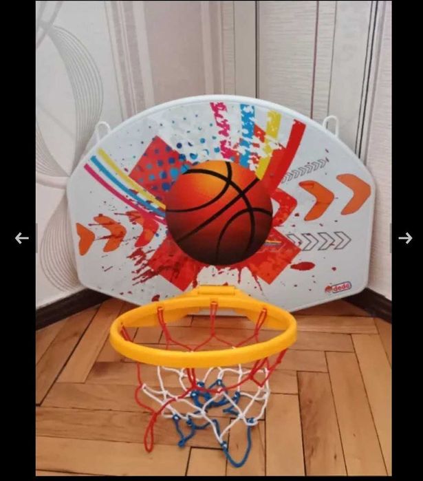 Детски баскетболен кош за окачване