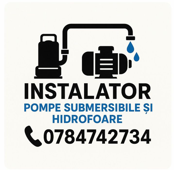 Instalez pompe submersibile si hidrofoare