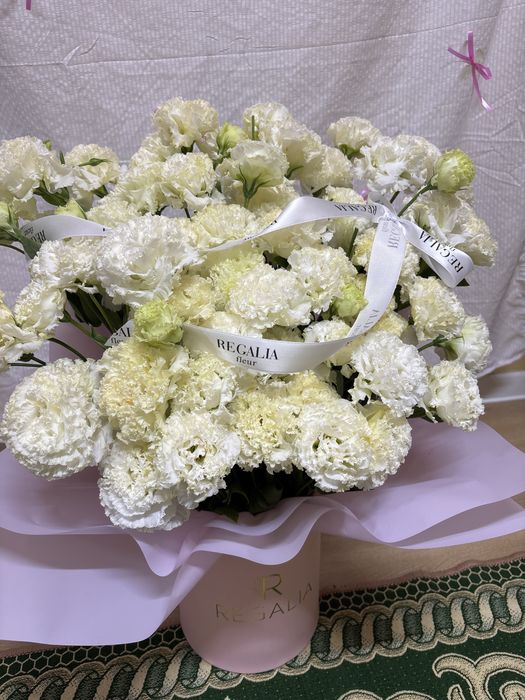 Букет эустома(лизиантус)