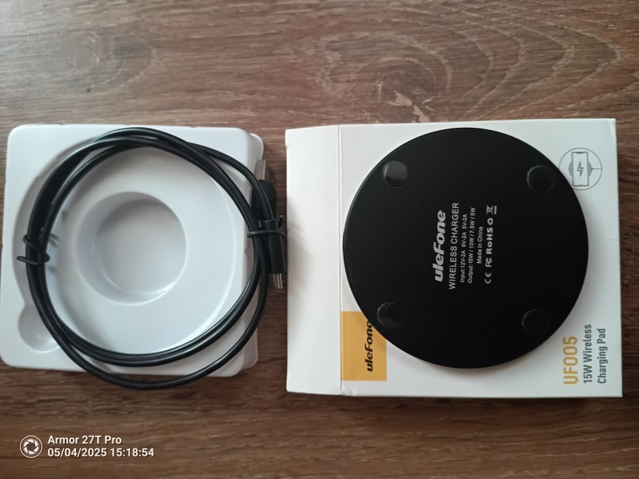 Încărcător wireles ulefone 15w