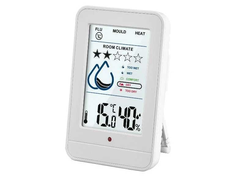Termometru cu higrometru digital, de camera, ALB, nou sigilat Germania