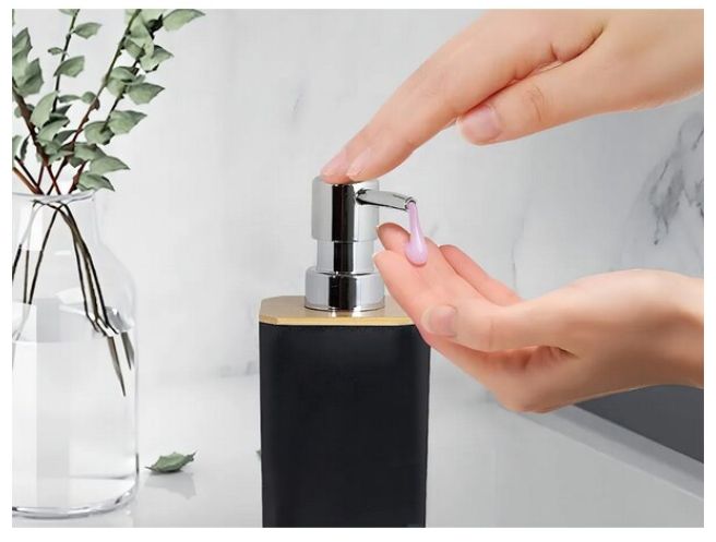 Set accesorii baie 6 piese design minimalist capacitate cos 10L