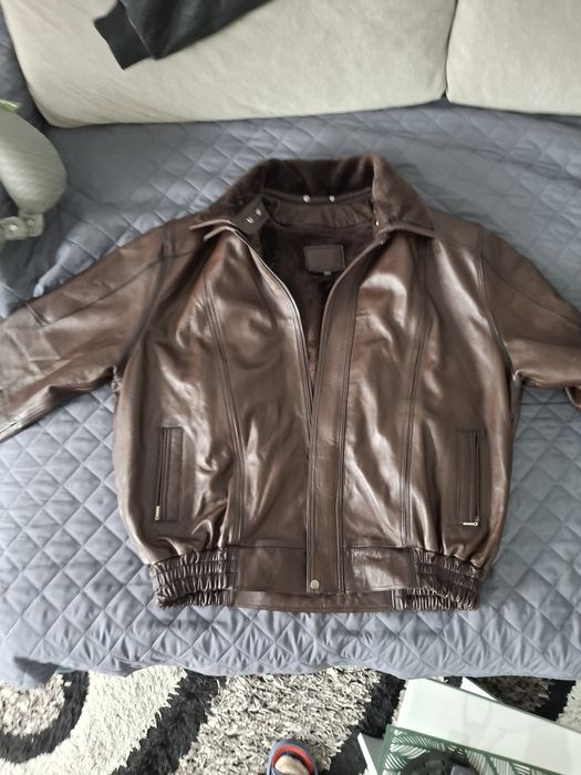 Jacketa piele imblanita