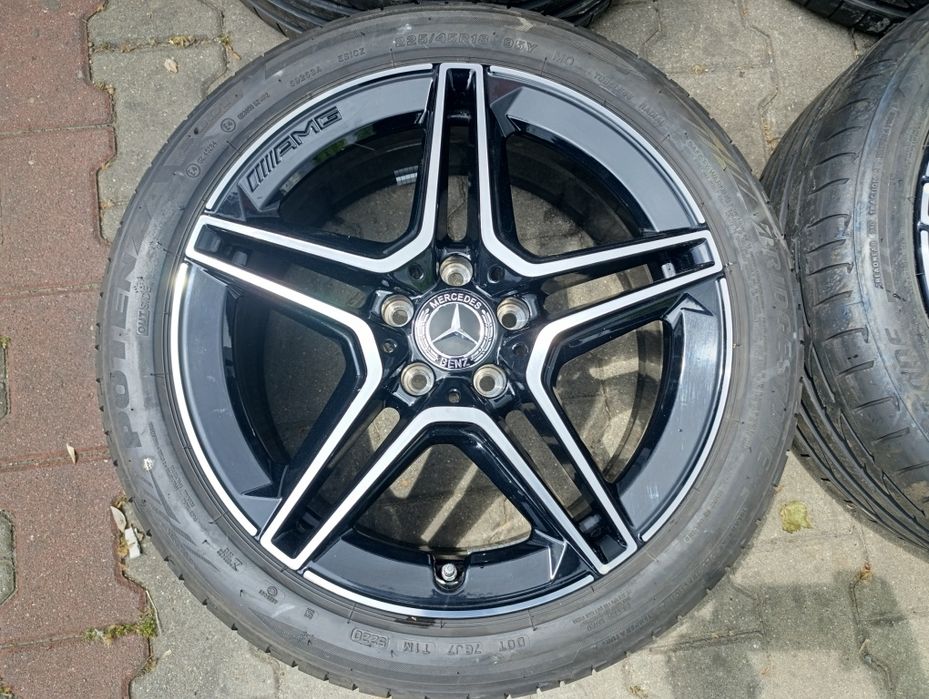 Jante originale Mercedes AMG C class W 205, 18''cu anv. Vara dot 2021