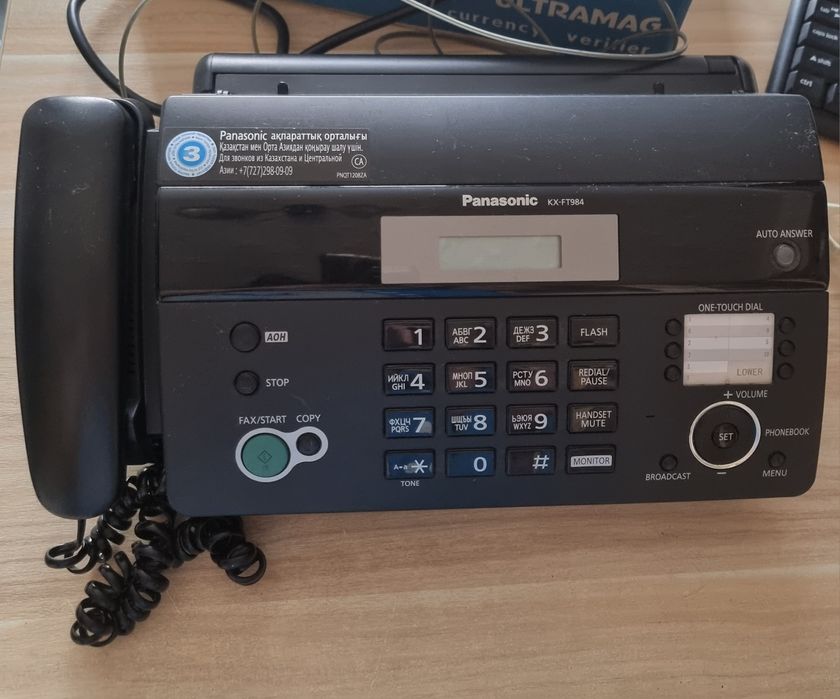 Продам телефон, факс панасоник