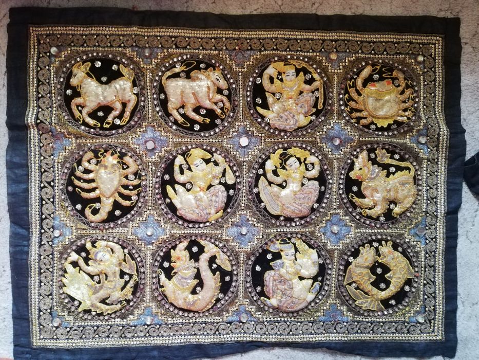 Tapiterie #kalaga din Burma