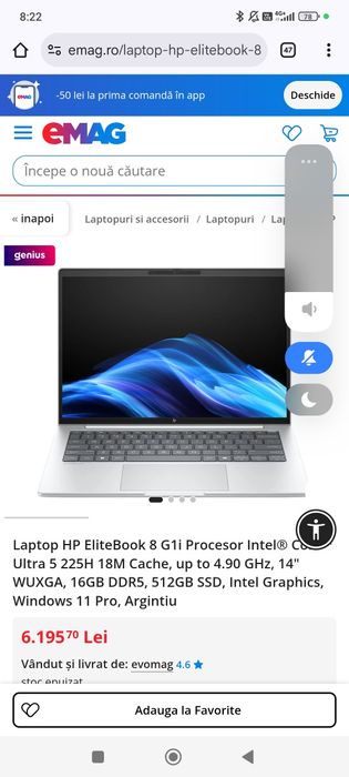 Black Friday, HP Omnibook Flip 16 inch AI, 2 in 1