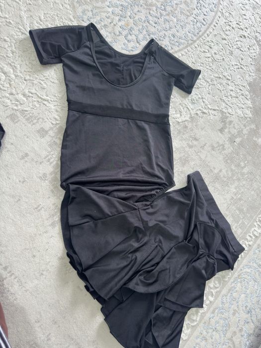 Туфли, платье для бальных танцев