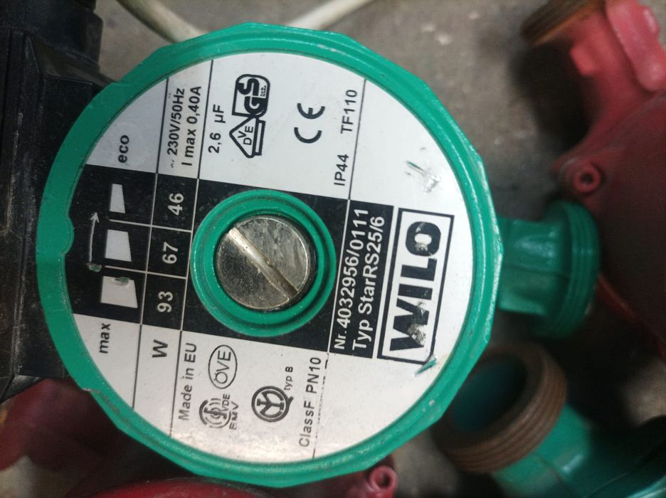 Циркулационни помпи/помпи за парно