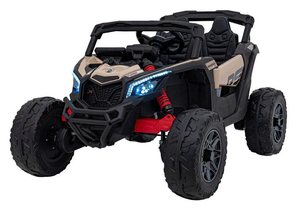 UTV electric pt copii Can-Am Maverick 24V 800W 4x4 (CA003) Negru