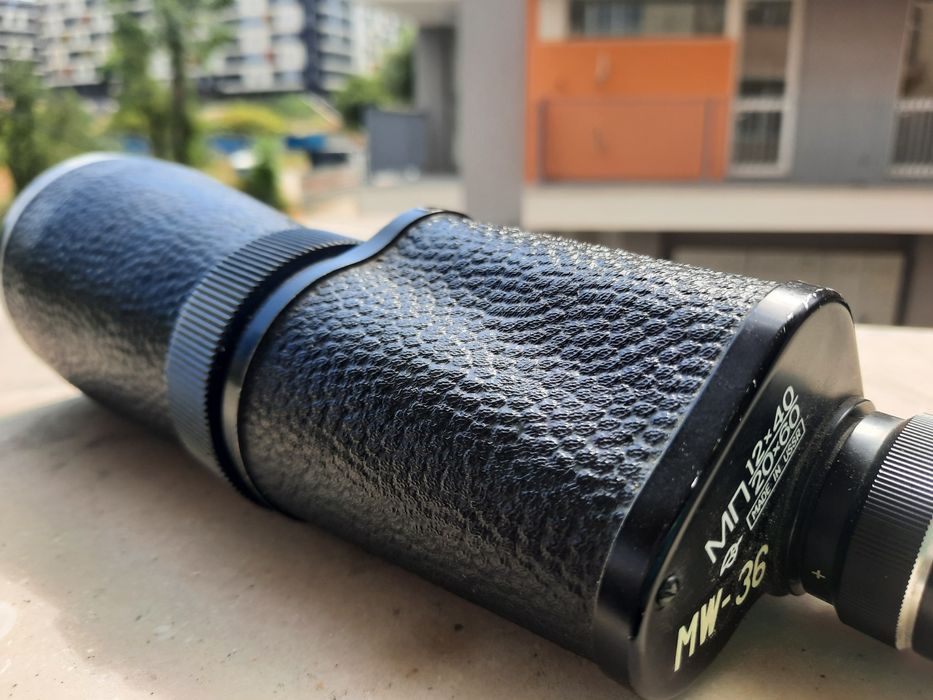 Съветски монокъл МП 12х40/20х60 с байонетна връзка