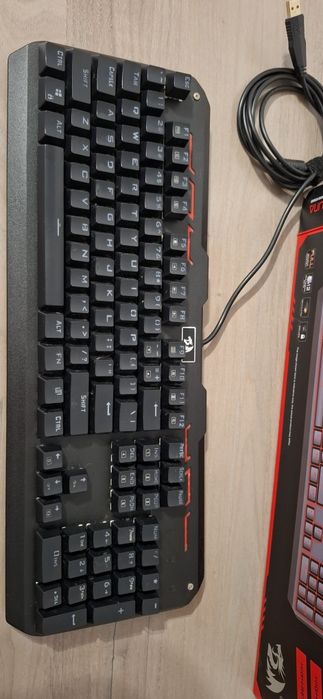 Tastatura gaming mecanica Redragon Varuna K559 RGB, iluminare RGB, full anti-ghosting, USB, negru