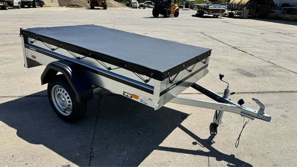 Remorca auto Brenderup 203x116x35cm 750kg cat B prelata gratis! Promo