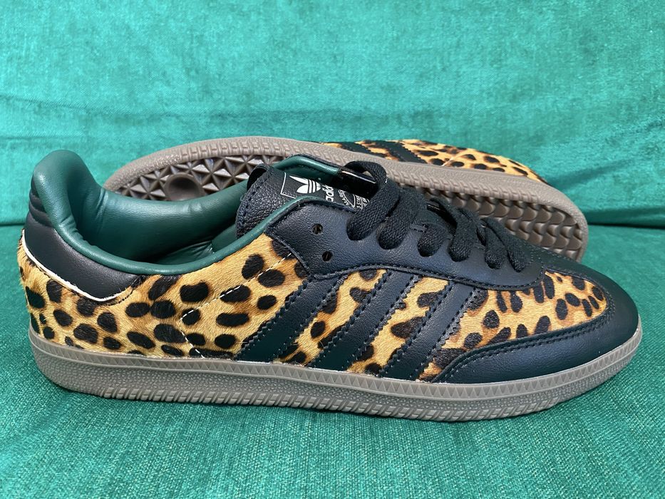 Adidas Samba OG "Black Green Leopard" marimea 41 si 1/3