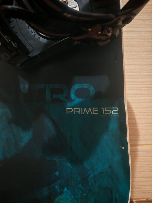 Placa snowboard 152 Nitro -legaturi boots Burton