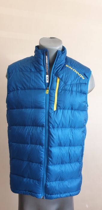 Salomon Pertex Quantum Down Vest Mens Size M  / L ОРИГИНАЛ Мъжки Пухен Елек!