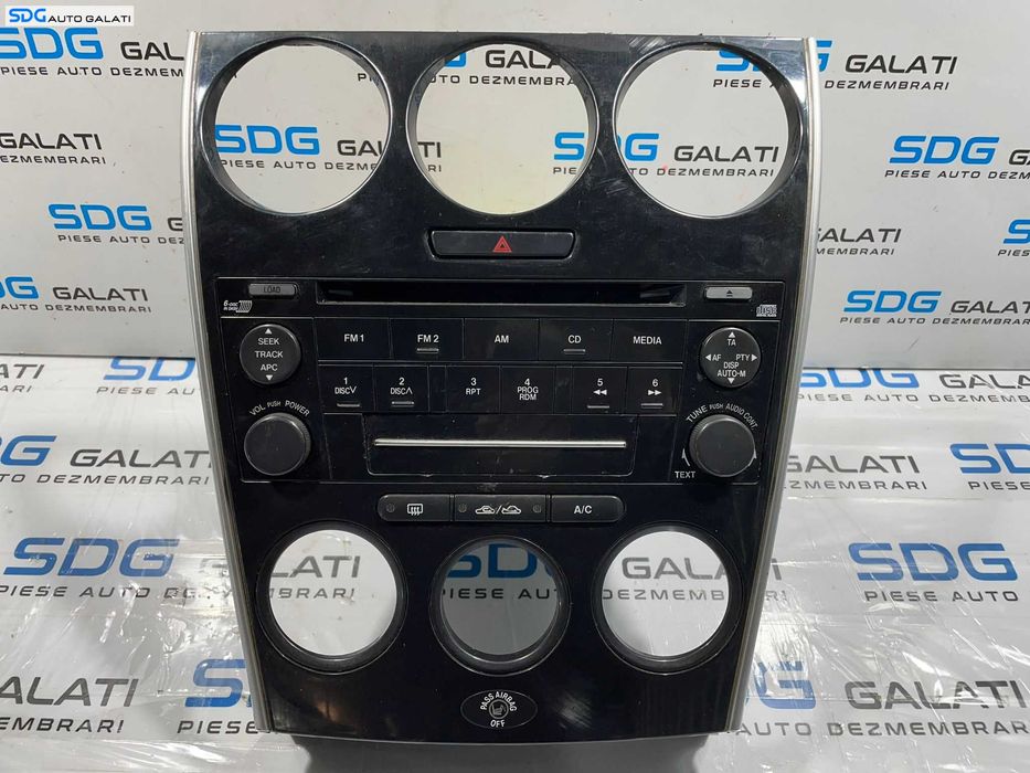 Unitate Radio CD Player Model GAA666DSX Mazda 6 2002 - 2008 Cod CQ-EM46700A [L4577]