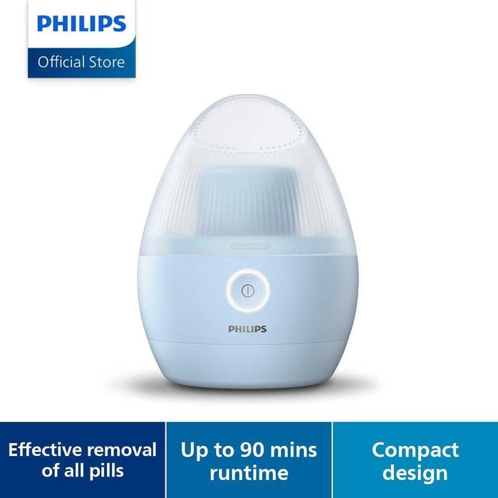 Пилинг за дрехи Philips GCA2100/20, 3W, 6 остриета, 90 мин работа, Син