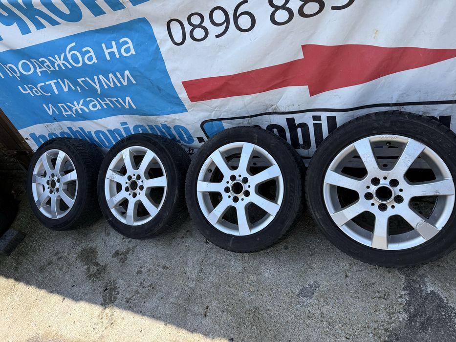 15 5х100 джанти с гуми