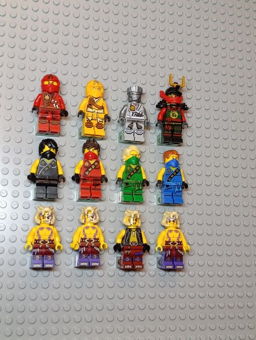 Lego Ninjago Tournament Of Elements Lot : Skylor, Kai, Zane Titanium , Nya Samurai X, Cole  Lloyd Jay Anacondrai Cultists
