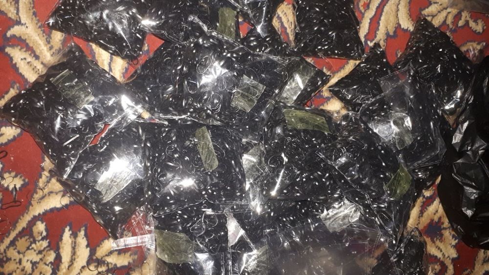 Сифатли майда 4 хил размердаги  кора рангли резинка