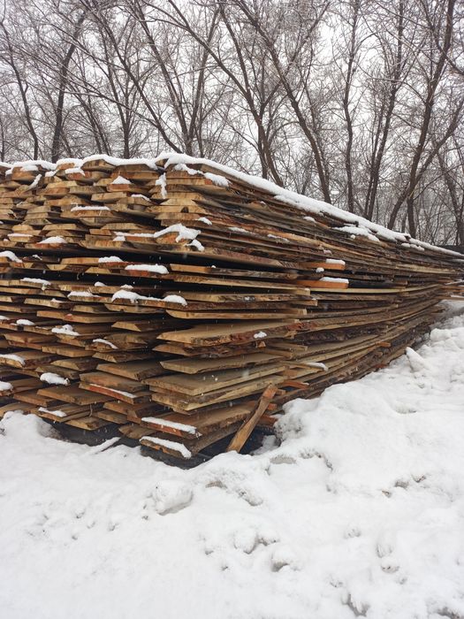 Доска необрезная тес под профлист