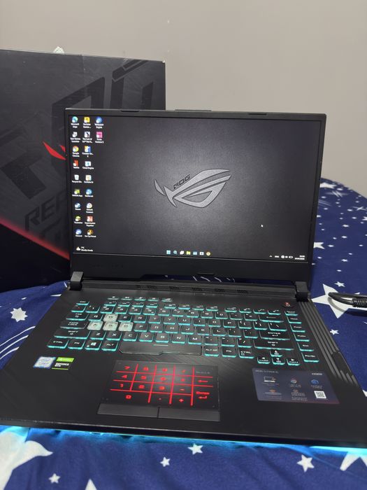 Asus rog  strix g53 gtx1660ti i7 gen 9  512 ssd fac si schimb platesc diff