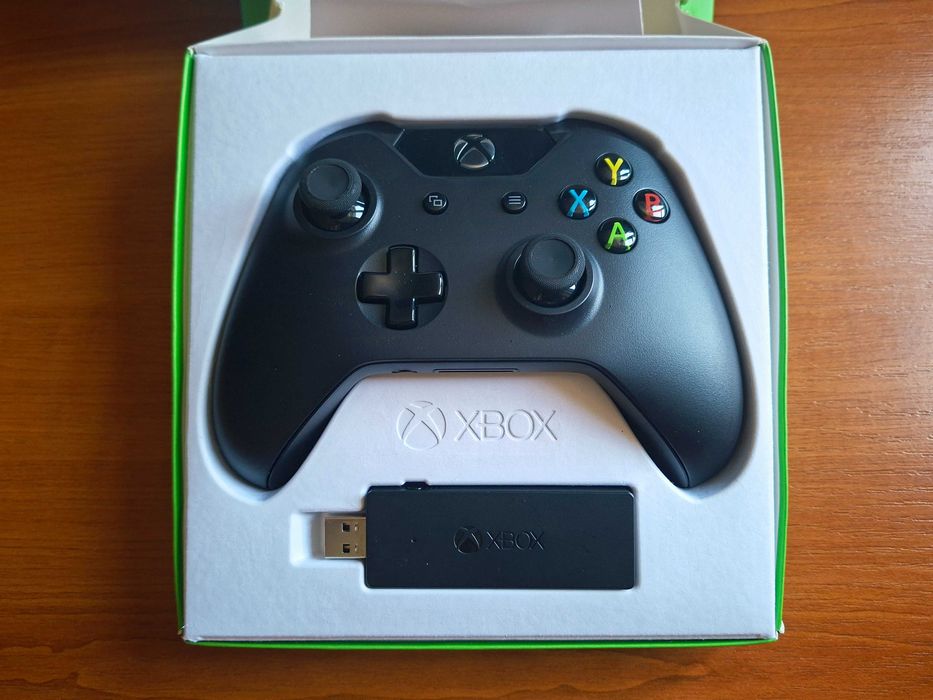 Controller Xbox One + Adaptor Wireless PC Original Microsoft - Nou/Ambalaj deschis