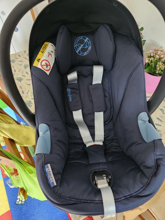 Scoica auto Cybex Aton GOLD + sistem fixare isofix plus podea