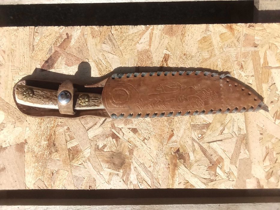 Стар Костенски нож с кания