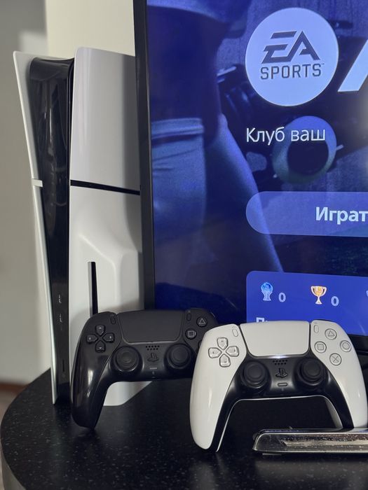 пс5 слим 2 джойстика