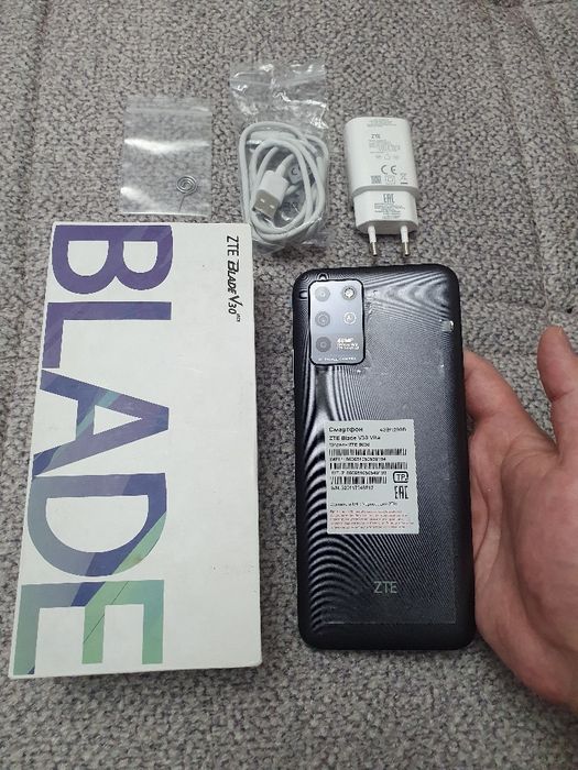 Srochna Prodam Sotiladi ZTE Blade V30 4/128Gb Black 4G Orginal