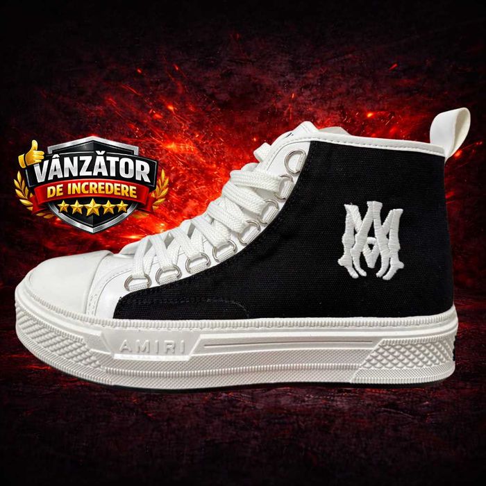 Adidasi AMIRI MA-1 Court High-top Produs NOU Full Box