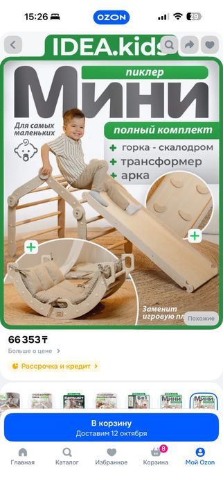 Детский игровой комплекс Пиклер
