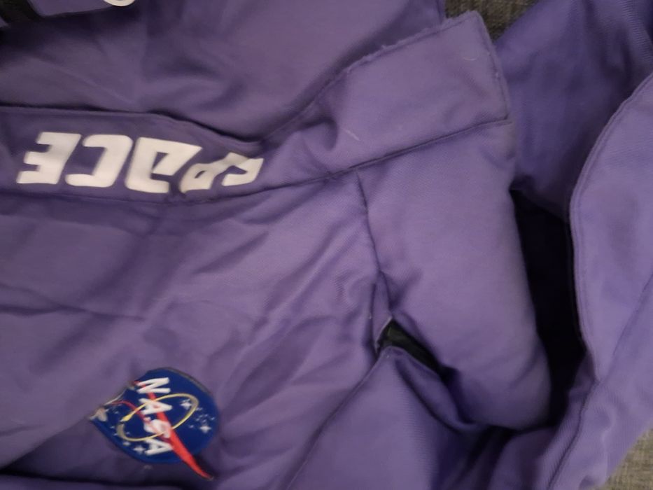 Пуховик NASA  оверсайс хб, пух