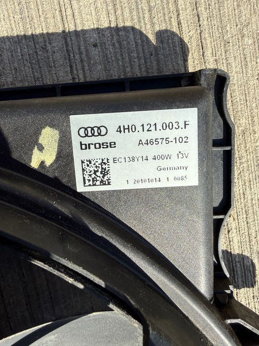Electroventilatoare Audi A6 A7 A8 / S6 S7 S8