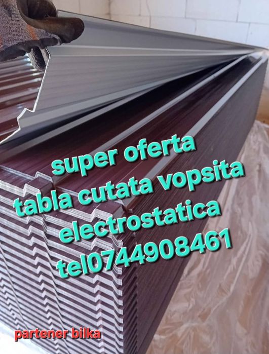 tabla cutata vopsita